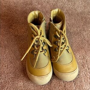Cat & Jack Kids Yellow Boots